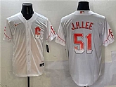 Men's San Francisco Giants #51 Jung Hoo Lee White City Connect Cool Base Stitched Jersey,baseball caps,new era cap wholesale,wholesale hats